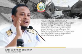 Pemprov Sulsel Bantu Rp8 Miliar Pemulihan Bencana Gempa di Selayar