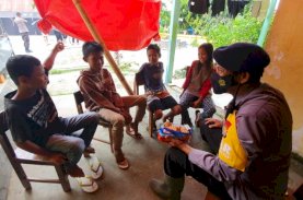 Pemulihan Pascagempa di Selayar, Ini yang Dilakukan Brimob Bone