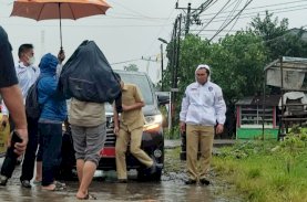 Danny Pomanto Cek Genangan Air
