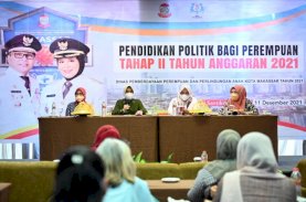 DPPPA dan PKK Makassar Gelar Pendidikan Politik Bagi Perempuan