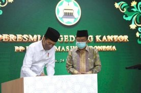 Presiden Resmikan Gedung Kantor Pimpinan Pusat Dewan Masjid Indonesia