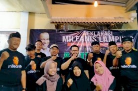Lampung Deklarasi Anies Capres, Mantan Ketua Gelora Pimpin Mileanies Lampung