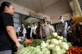 Kapolres Bersama Pemkot Palopo Sidak Harga Sembako