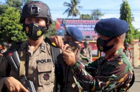 Brimob Bone Sambut 15 Personel Bintara Remaja dengan Acara Tradisi