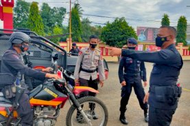 Brimob Bone Latihan Detasemen 45 Anti Anarki