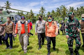 Plt Gubernur, Pangdam, dan Kapolda Tinjau Wilayah Terdampak Gempa di Selayar