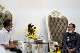 Plt Gubernur Susel Bersama Kepala BBWS Pompengan Jeneberang Bahas Masalah Banjir