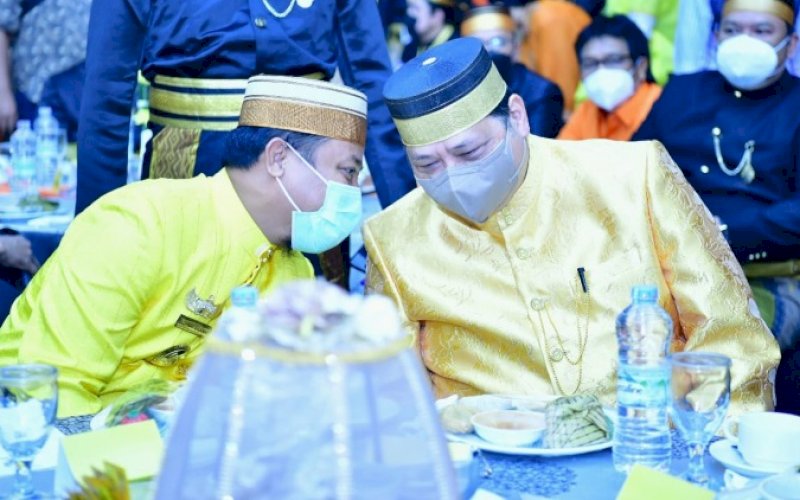 Andi Sudirman Sulaiman-Airlangga Hartarto. foto: istimema