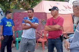 Andi Utta Sambangi Korban Kebakaran di Jalan Bung Tomo