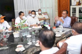 36 Ketua Cabang Olahraga Temui Danny Pomanto