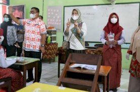 Wawali Makassar Pantau Screening GeNose Siswa SD