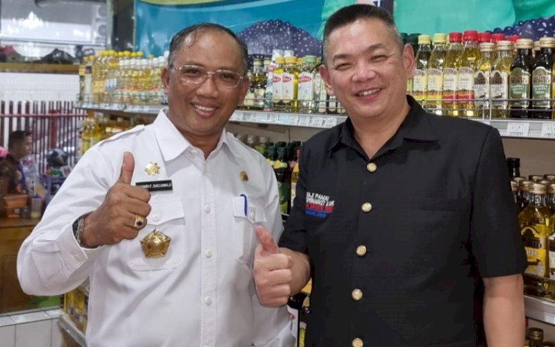 Mr Ivan Surianto David Tranku (kanan) bersama&nbsp;Ashari Fakhsirie Radjamilo. foto: istimewa