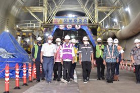 Pembangunan Kereta Cepat Jakarta Bandung 80 Persen