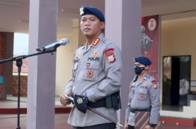Pimpin Apel Perdana, Ini Pesan Dansat Brimob Polda Sulsel Baru
