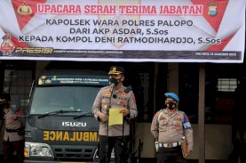 Kapolsek Wara Berganti, Ini Harapan Kapolres Palopo