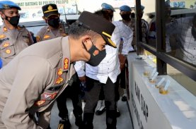 Perangi Narkoba, Polres Palopo Tes Urine Personel