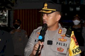 Polpres Palopo Pengamanan Malam Tahun Baru Secara Humanis Sesuai Protokol Kesehatan