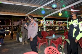 Polres Palopo Patroli Antisipasi Gangguan Kamtibmas dan Protokol Kesehatan