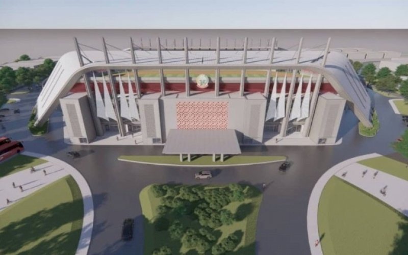 Desain Baru Stadion Andi Mattalatta Mattoanging Makassar. foto: istimewa