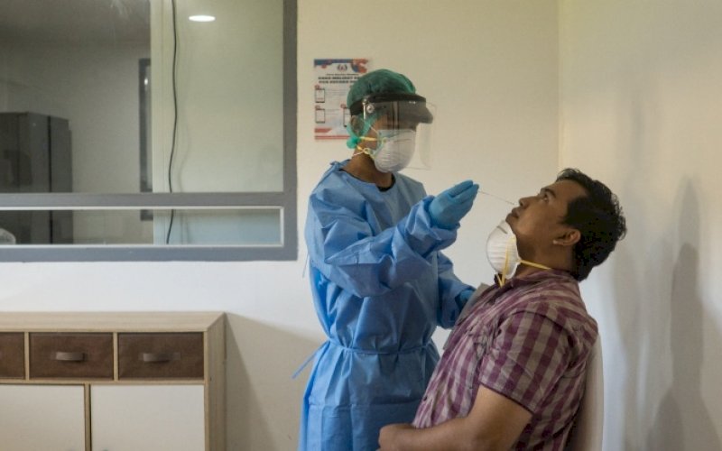 PT Vale Indonesia Tbk (PT Vale) resmi mengoperasikan Laboratorium PCR Covid-19 Klinik Enggano. foto: istimewa
