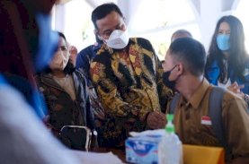 90,80 Persen Capaian Vaksinasi Pelajar SMA di Sulsel