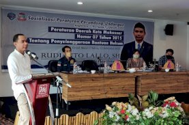 Rudianto Lallo Tegaskan Masyarakat Berhak Dapat Bantuan Hukum