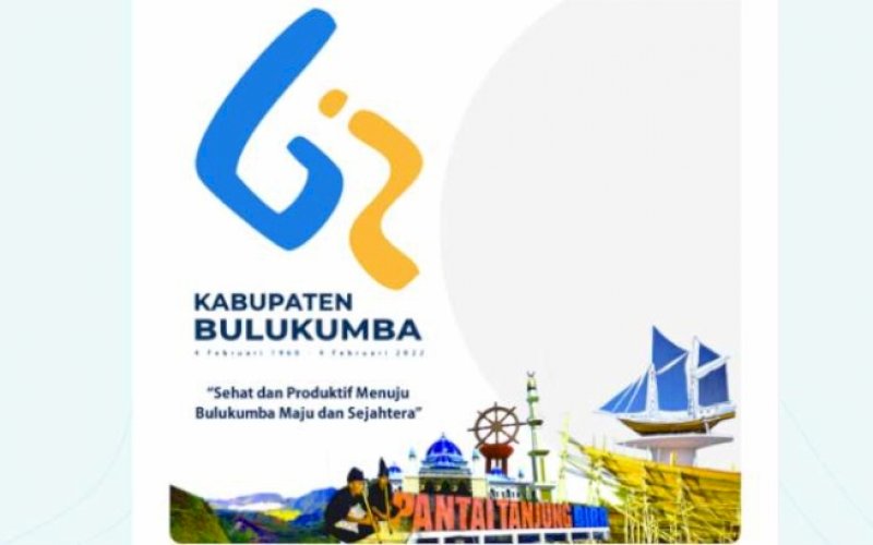 Twibbon Hari Jadi Bulukumba Ke-62. foto: istimewa