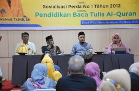 Wahab Tahir Usulkan Baca Tulis Al Qur’an Jadi Syarat Masuk Sekolah