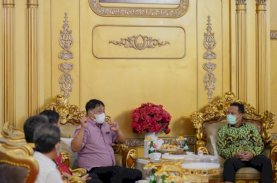Bupati Tana Toraja dan GMKI Jadi Tamu Pertama Andi Sudirman