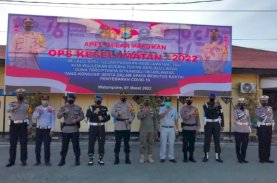 Operasi Keselamatan 2022, Danyon C Pelopor Dukung Polres Bone