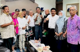 Beni Iskandar Bertemu Pensiunan Pegawai Perumda Air Minum Makassar