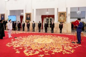 Presiden Lantik Andi Sudirman sebagai Gubernur Sulsel