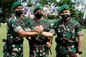 Pangdam XIV Hasanuddin Pimpin Sertijab Danbrigif 11/Badik Sakti