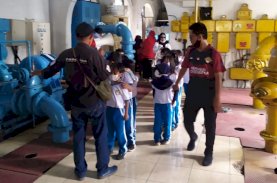 Perumda Air Minum Makassar Edukasi Siswa SD