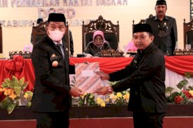 Andi Utta Terima Rekomendasi DPRD Terkait Pembahasan LKPJ Bupati 2021