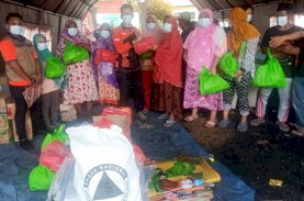 10 Rumah Terbakar di Jeneponto, BPBD Sulsel Salurkan Bantuan