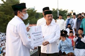 Danny Pomanto Serahkan Zakat ASN Pemkot Makassar ke Baznas