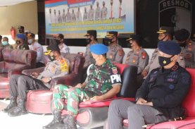 Apel Gelar Pasukan Operasi Ketupat 2022, Ini Pesan Danyon Brimob Bone