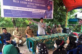 Rudianto Lallo Perjuangkan Pembangunan Infrastruktur di Lakkang