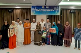 Rudianto Lallo Sahur Bersama Anak Panti Asuhan