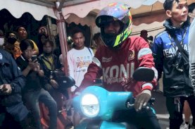 Gaspol…Ketua DPRD, Sekda, Kapolrestabes, dan Dandim Makassar Adu Cepat di Balapan Motor Lantang Bangngia