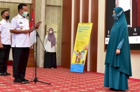 Cakupan IDL Tertinggi Nasional, Gubernur Kukuhkan Naoemi Octarina Sebagai Bunda Imunisasi Sulsel