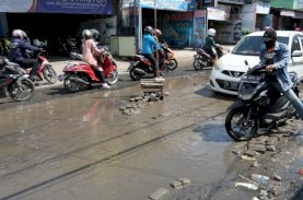 Dinas PUTR Sulsel Segera Lakukan Pengukuran Jalan Antang yang Rusak
