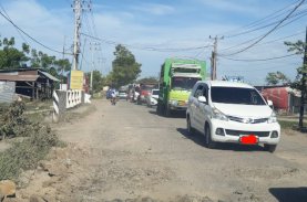 Jalan Poros Sidrap-Soppeng Rp45,5 Miliar Sedang Lelang