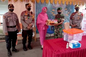 Kapolres Palopo Lakukan Pengecekan Pos Operasi Ketupat