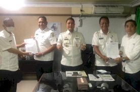 Andi Bukti Djufrie Terima Pejabat Baru Balitbangda Makassar, Optimistis Kinerja Lebih Meningkat