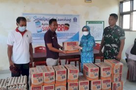 DKP Sulsel Salurkan Bantuan untuk Korban Angin Puting Beliung di Bone