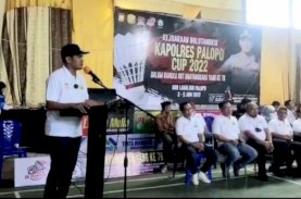Kejuaraan Bulu Tangkis Kapolres Palopo Cup Diikuti 200 Peserta