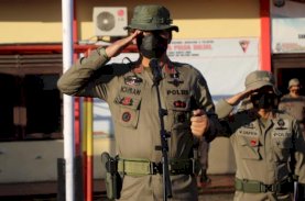 Brimob Bone Perkuat Kemampuan Selam