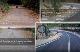 Ruas Jalan Tanabau-Ngapaloka-Pattumbukang Mulus, Tingkatkan Perekonomian Warga Selayar